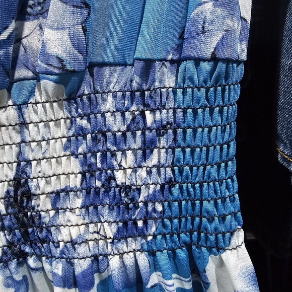 2 Midi Dresses Size L-XL Pullover Adjustable Shoulders Win Win Jon & Anna - Picture 4 of 16